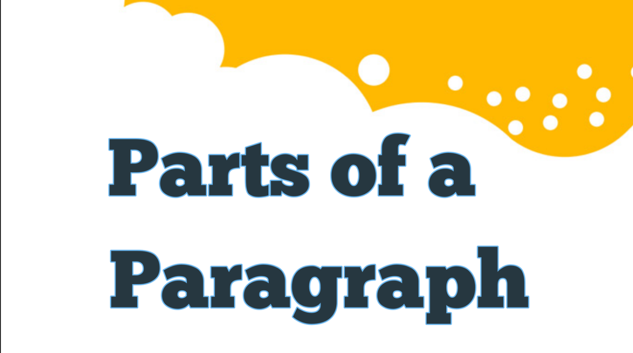 Parts Of A Paragraph 1-write-two-short-paragraphs-7-10-sentences-each-on-two